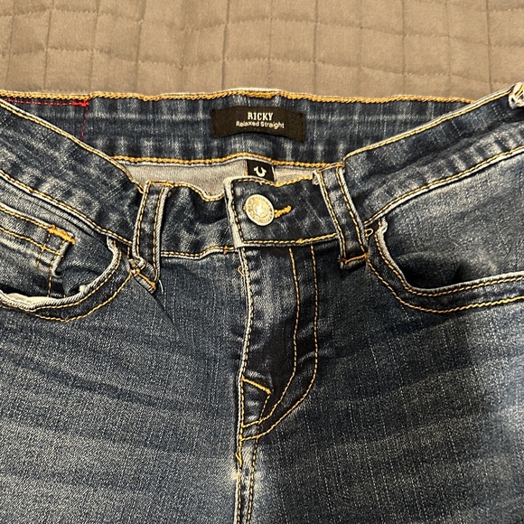 True Religion Kids Dark Blue Jeans - Picture 1 of 7